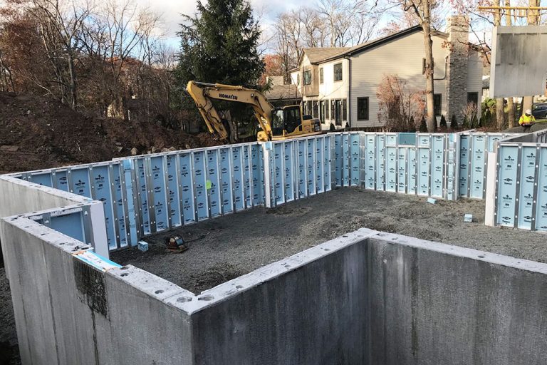 K&B Home Solutions Installing Precast Concrete Foundation Wall Panels